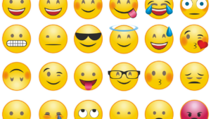 mosaïque d'emoji