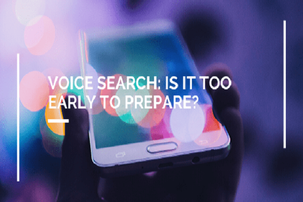 smartphone and voice search