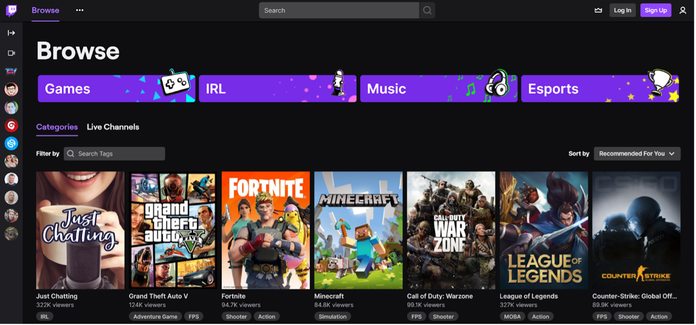 The Story of Video Game Streaming Site Twitch