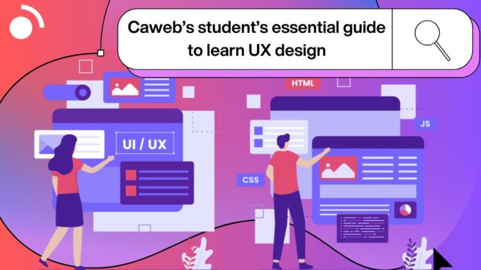 Master CAWEB’s student's essential guide to learn UX design