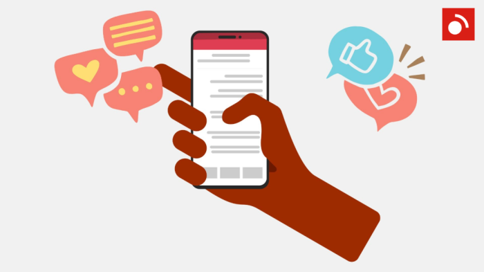A graphic illustrating tips to write engaging captions on social media featuring bullet points and examples for effective communication.