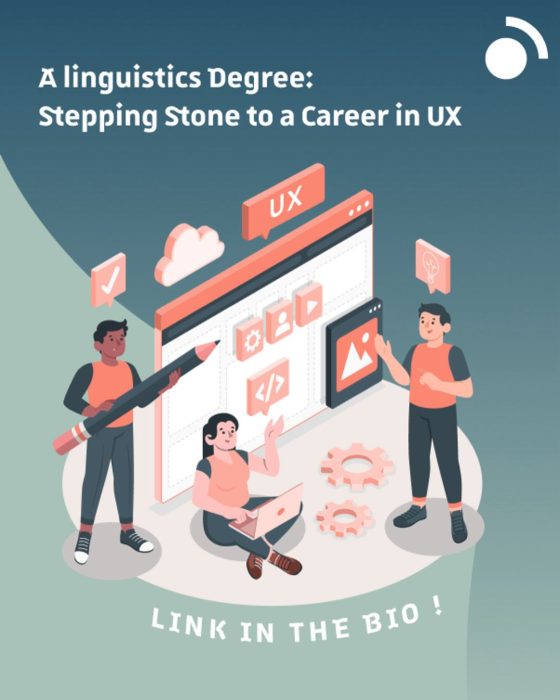 A linguistics degree stepping stone to a career in ux
